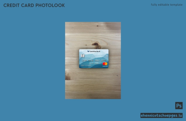 Vereinigtes Königreich Yorkshire Bank Mastercard Photolook Beispielvorschau